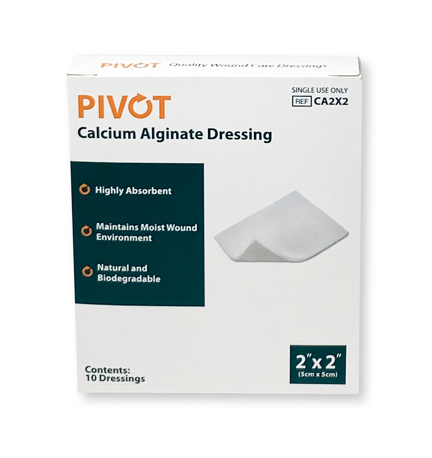 Calcium Alginate Dressing 2"X 2"